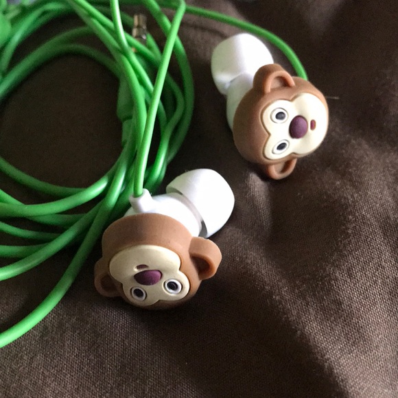 Monkey Earphones-NWOT - Picture 2 of 2